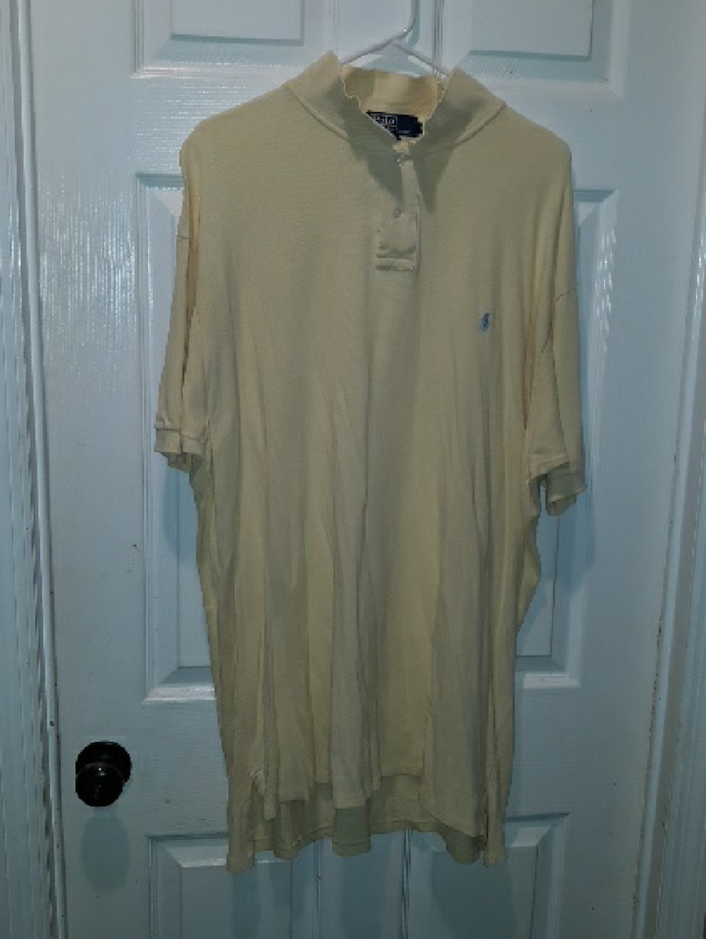 Ralph Lauren Vintage Light Yellow Polo Shirt